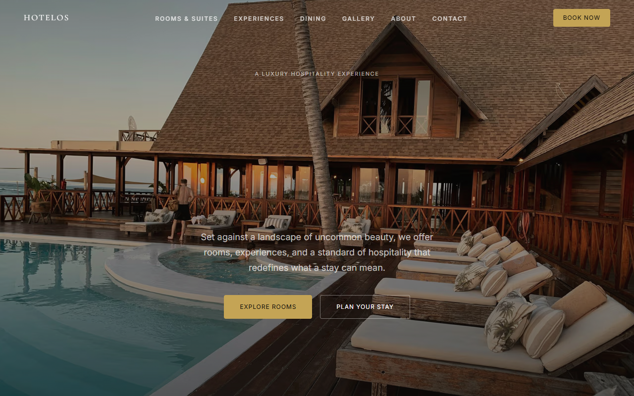 HotelOS System Screenshot